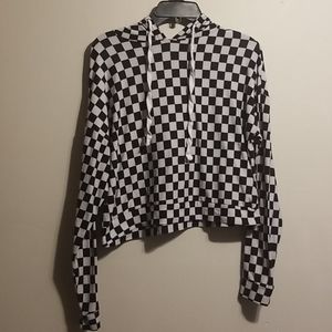 Checkers Crop Top